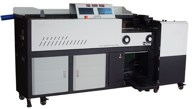 HS-S2000EV全自动上封面自动堆书胶装机