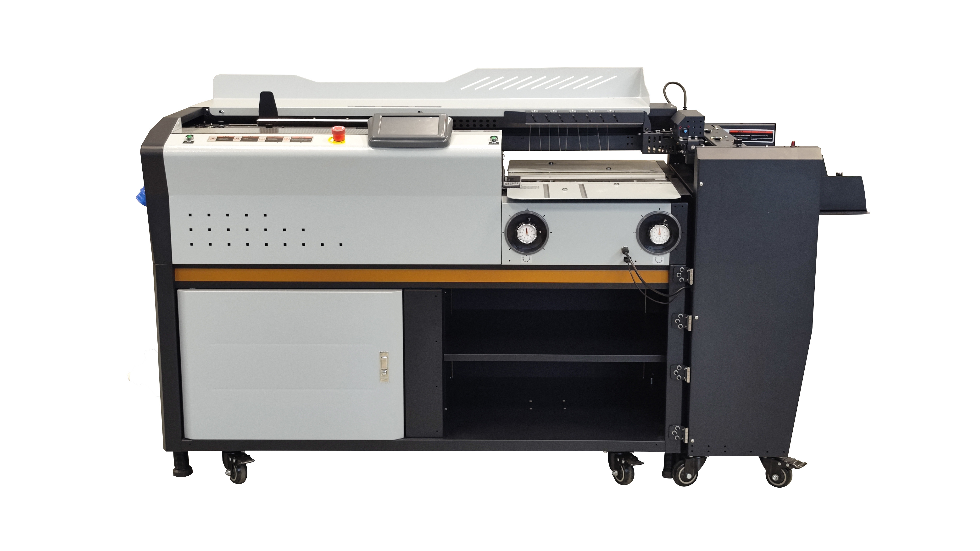 HS-S100全自动压痕上封面胶装机